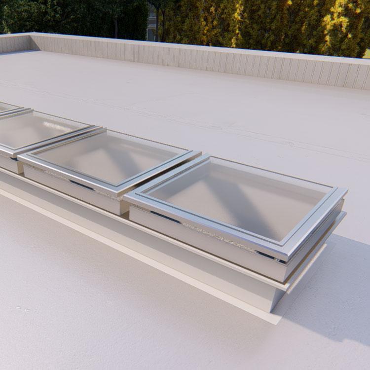 一字型电动排烟天窗